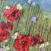 Poppy Field Textile Art - Image 2