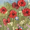 Poppy Field Textile Art - Image 4