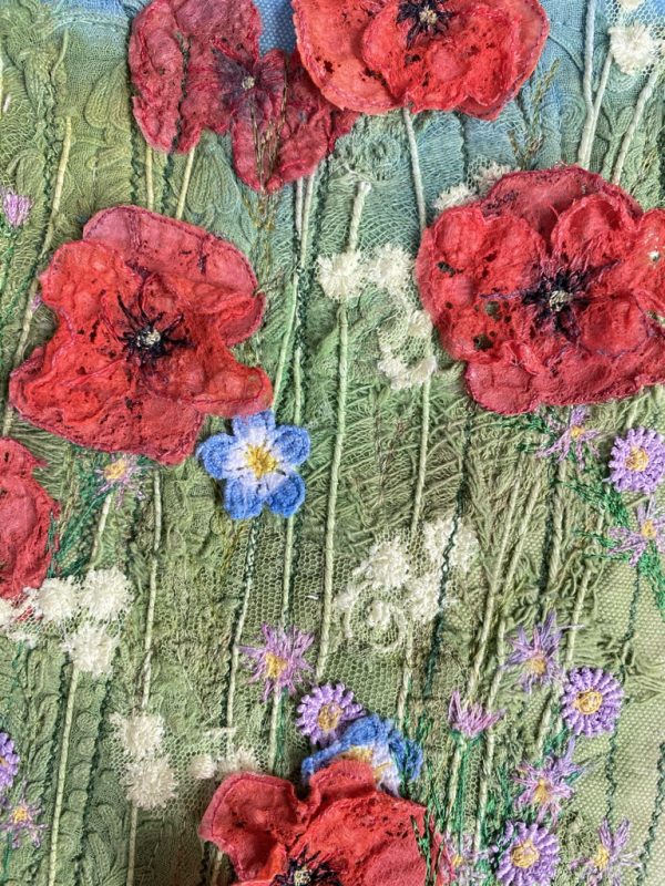 textile poppies